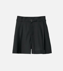 �ySALE�^50%OFF�zLE CIEL BLEU �^�b�N�t�����g�V���[�c / Tucked Front Shorts ���V�F���u���[ �p���c ���̑��̃p���c �O���[ �u���b�N�y���������z