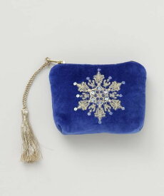 欧州航路 【欧州航路】スノーヴェルポーチ アミナコレクション 財布・ポーチ・ケース ポーチ ブルー グリーン ワインレッド