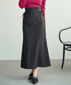 31 Sons de mode TT537214 ハートフロッキースカート トランテアン ソン ドゥ モード スカート その他のスカート ベージュ ブラック【送料無料】