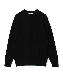 �ySALE�^30%OFF�zTOMORROWLAND MEN TOMORROWLAND tricot �X�[�p�[�t�@�C�������E�[�� �P�[�u���j�b�g �g�D�����[�����h �g�b�v�X �j�b�g �J�[�L�O���[�� �u���b�N �O���[�y���������z