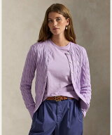【SALE／30%OFF】POLO RALPH LAUREN ケーブルニット コットン クルーネック カーディガン ラルフローレン…