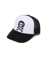 A BATHING APE PIRATE STORE BABY MILO CROSSBONE MESH CAP ア ベイシング エイプ パイレーツストア 帽子…