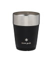 Snow Peak サーモタンブラー360 スノーピーク 食器・調理器具・キッチン用品 グラス・マグカップ・タンブラー ブラッ…