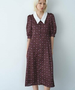 �ySALE�^50%OFF�zCODE A blooming flower dress �R�[�h�G�[ �����s�[�X�E�h���X ���̑��̃����s�[�X�E�h���X �l�C�r�[ ���C�����b�h�y���������z