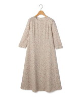 KEITH イングリッシュガーデンワンピース キース ワンピース・ドレス ドレス ベージュ【送料無料】