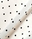 サテン ドット ナロー スカート
