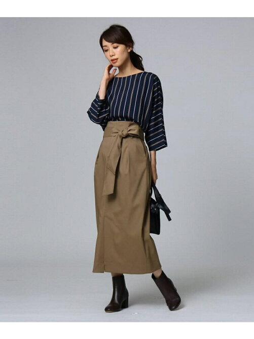 Untitled リボンベルトロングスカート Rakuten Fashion 楽天ファッション 旧楽天ブランドアベニュー V