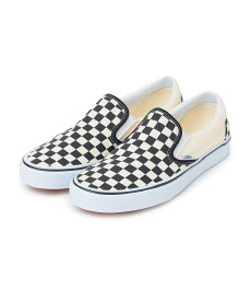 SHIPS any VANS: CLASSIC SLIP-ON CHECKER チェック スリッポン シップス シューズ・靴 スニーカー ホワイト【送料無料】