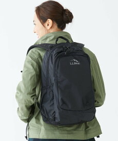 L.L.Bean コンフォート・キャリー・ラップトップ・パック、28L エルエルビーン バッグ リュック・バックパック ブラック グレー【送料無料】