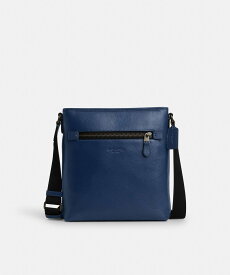 【SALE／62%OFF】COACH OUTLET 【公式】スリム メッセンジャー コーチ　アウトレット バッグ ショルダーバッグ ブルー【送料無料】