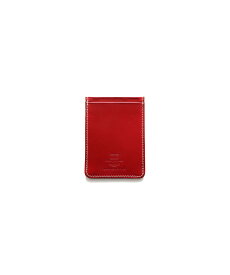 【SALE／30%OFF】ABAHOUSE LASTWORD 【WHITE HOUSE COX/ホワイトハウスコックス】S9905PASS C アバハウス 財布・ポーチ・ケース その他の財布・ポーチ・ケース レッド ベージュ【送料無料】