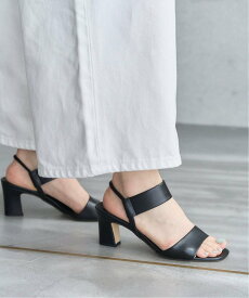 LE TALON 《追加》6cmゴムストラップサンダル ルタロン シューズ・靴 サンダル カーキグリーン ベージュ シルバー ブラック【送料無料】