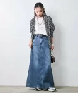 レオパードプリントVネックニットカーディガン<大きいサイズ有>シックスタイル