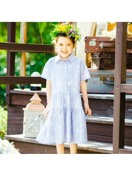 Branshes 花柄半袖ティアードワンピース Rakuten Fashion 楽天ファッション 旧楽天ブランドアベニュー Cs8664