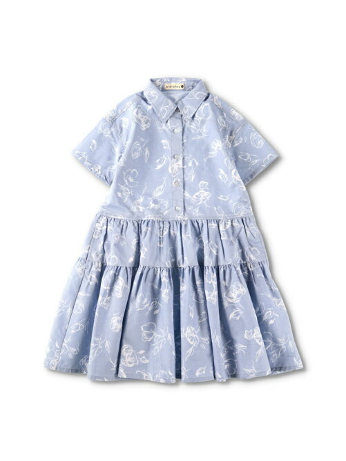 Branshes 花柄半袖ティアードワンピース Rakuten Fashion 楽天ファッション 旧楽天ブランドアベニュー Cs8664