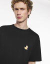 【SALE／20%OFF】Maison Kitsune Maison Kitsune/(M)SPEEDY FOX PATCH COMFORT TEE-SHIRT メゾン キツネ トップス カットソー・Tシャツ ブラック ネイビー ホワイト【送料無料】