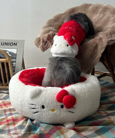 AS KNOW AS plus ♪サンリオラウンドペットベット 【Sanrio/サンリオ】 アズノゥアズプラス ペット用品 ペット用ベッド・マット・クッション