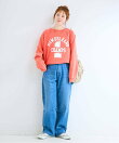 athletic wear MASON 別注 ロゴカラースウェット