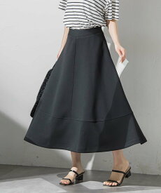 【SALE／10%OFF】VICKY 【美人スカート】ダンボール切替フレアスカート《セットアップ対応/手洗い可能》 ビッキー スカート その他のスカート ブラック グレー【送料無料】