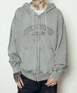 Double zip hoodie