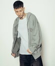 Double zip hoodie