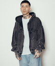 Double zip hoodie