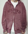 Double zip hoodie