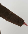 【WEB限定】ボア*フェイクムートン リバーシブルジャケット