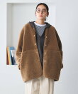 【WEB限定】ボア*フェイクムートン リバーシブルジャケット
