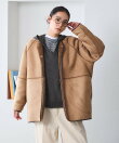 【WEB限定】ボア*フェイクムートン リバーシブルジャケット