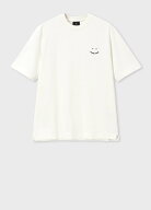 PS Paul Smith "Happy" 半袖Tシャツ ポール・スミス トップス カットソー・Tシャツ ブラック ホワイト【…