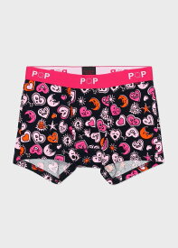 Paul Smith "Character hearts" ボクサーパンツ ポール・スミス インナー・ルームウェア その他のインナー・ルームウェア ブラック ネイビー レッド【送料無料】