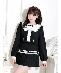 �ySALE�^30%OFF�zNOEMIE �c�C�[�h���[�X�T�C�h���{���v���[�c�Z�b�g�A�b�v �m�G�~�[ �����s�[�X�E�h���X ���̑��̃����s�[�X�E�h���X �s���N�y���������z