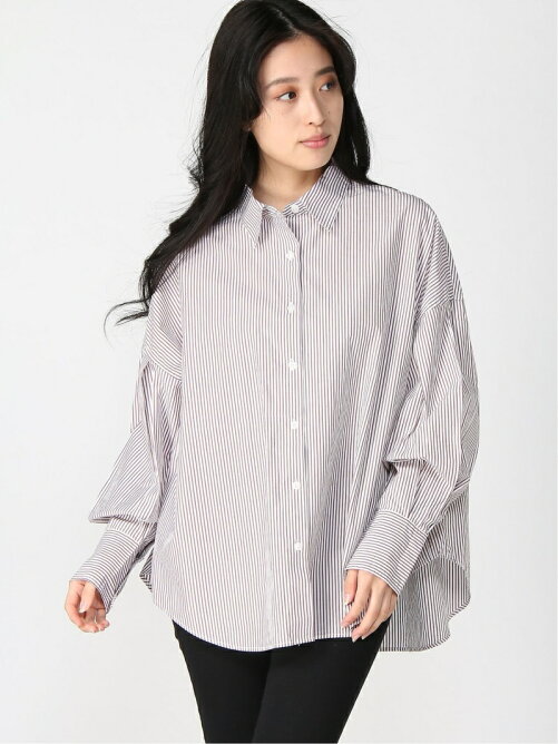 Lowrys Farm ストライプオーバーシャツls Rakuten Fashion 楽天ファッション 旧楽天ブランドアベニュー Ck1666