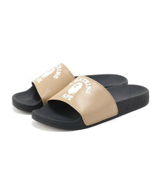 A BATHING APE (M)COLLEGE SLIDE SANDALS M BAPEC ア ベイシング エイプ シューズ・靴 サンダル ベージュ ブラック ブルー グリーン レッド イエロー【送料無料】