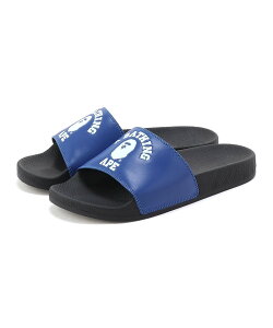 A BATHING APE (M)COLLEGE SLIDE SANDALS M BAPEC A xCVO GCv V[YEC T_ x[W ubN CG[ bh O[ u[yz