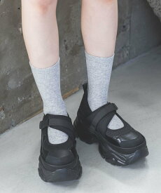 JEANASIS asymmetry sneakers ジーナシス シューズ・靴 スニーカー ブラック【送料無料】