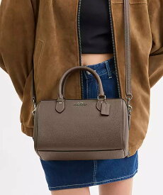 【SALE／60%OFF】COACH OUTLET 【公式】ローアン サッチェル バッグ コーチ　アウトレット バッグ ショルダーバッグ ブラウン【送料無料】