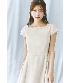 【SALE／30%OFF】TOCCA 【消臭】FALLING STAR ドレス トッカ ワンピース・ドレス ワンピース ホワイト ピンク【送料無料】