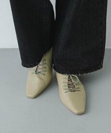 SENSE OF PLACE 『抗菌』ギャザーレースアップシューズ センス オブ プレイス シューズ・靴 その他のシューズ・靴 ブラック ベージュ ホワイト【送料無料】