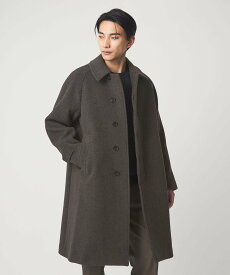 【SALE／40%OFF】UNITED ARROWS green label relaxing Ballis バリス モッサー バルカラー ブラウン ステンカラーコート ユナイテッドアローズ アウトレット ジャケット・アウター ステンカラーコート ブラウン【送料無料】
