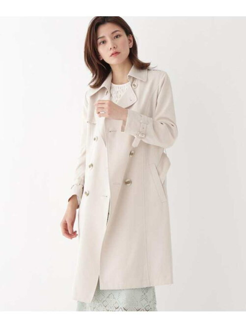 Ag By Aquagirl 花柄裏地付きレーヨン混ツイルトレンチコート Web限定プライス Lサイズあり Rakuten Fashion 楽天ファッション 旧楽天ブランドアベニュー Af5667