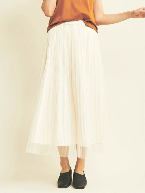 The Virgnia グロッシーチュールプリーツスカート Rakuten Fashion 楽天ファッション 旧楽天ブランドアベニュー 5667
