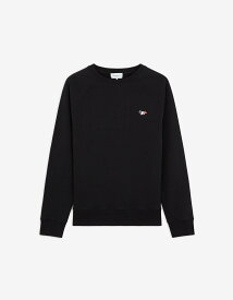 Maison Kitsune MAISON KITSUNE/(M)TRICOLOR FOX PATCH CLEAN SWEATSHIRT メゾン キツネ トップス スウェット・トレーナー ブラック グレー ネイビー【送料無料】