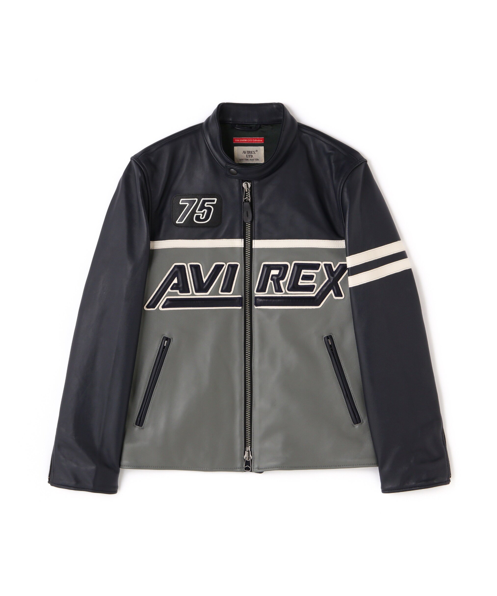 AVIREX｜《COLLECTION》LEATHER RACING JACKET / レザー レーシング