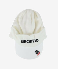 ARCHIVIO ニットキャップ アルチビオ 帽子 ニット帽・ビーニー ブラック ピンク グリーン ホワイト【送料無料】