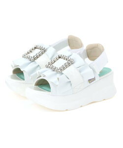 �ySALE�^20%OFF�zYOSUKE U.S.A (L)�L���L���o�b�N���T���_�� ���[�X�P �V���[�Y�E�C �T���_�� �z���C�g �O���[�� �u���b�N �s���N�y���������z