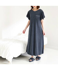 【SALE／30%OFF】Francfranc キシリトール加工 パイルワンピース ダークグレー フランフラン インナー・ルームウェア その他のインナー・ルームウェア