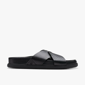 Clarks Torford Cross �N���[�N�X �V���[�Y�E�C �T���_�� �u���b�N�y���������z