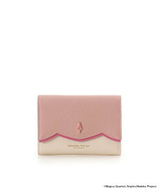 Samantha Thavasa Petit Choice 「魔法少女まどか☆マギカ」コレクション「鹿目まどか」折財布 サマンサタバサプチチョイス 財布・ポーチ・ケース 財布 ピンク レッド イエロー【送料無料】